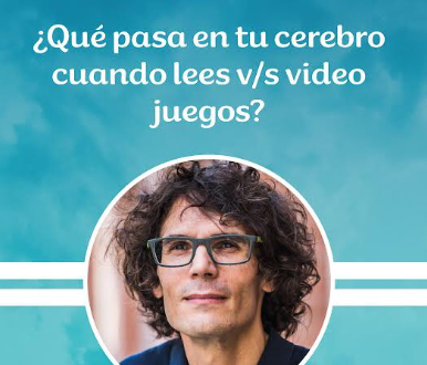 @kinefulness "¿Qué pasa en tu cerebro cuando lees v/s video juegos?"